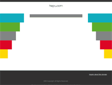 Tablet Screenshot of hepu.com